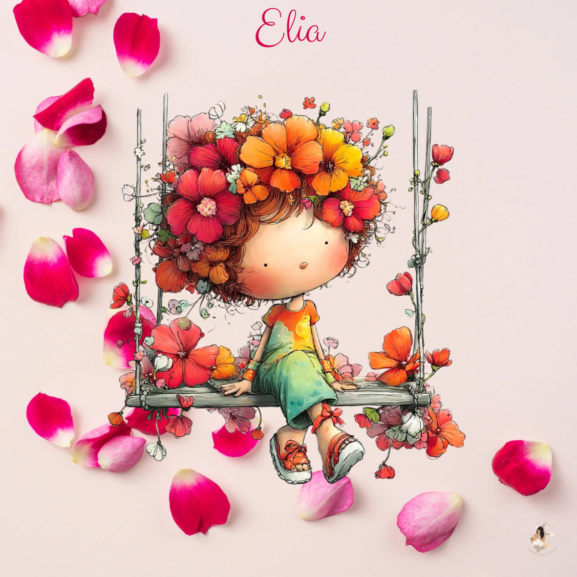 🌸 Les Petites Jardinières Étoilées – Sticker Toniebox 2 Personnalisé