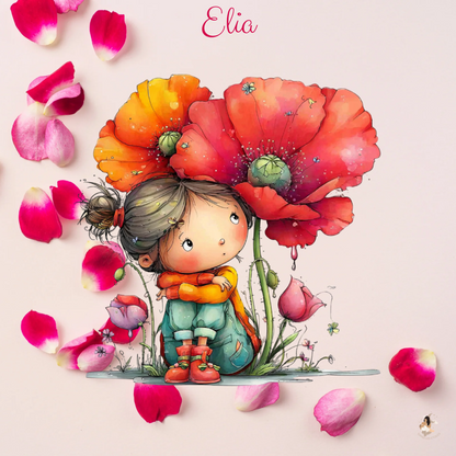 🌸 Les Petites Jardinières Étoilées – Sticker Toniebox 2 Personnalisé