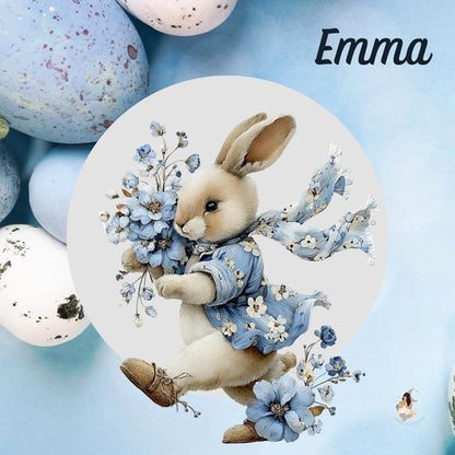Stickers Toniebox – Collection Bleu Poétique lapin 🌙