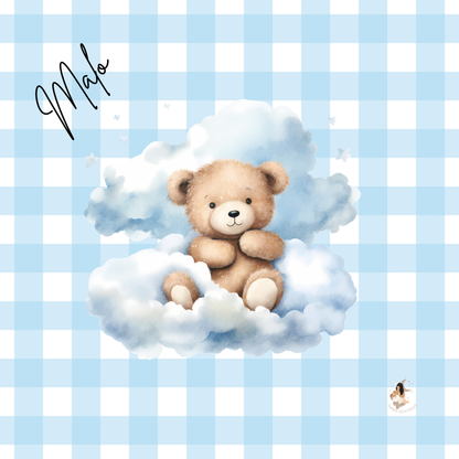 ✨ Stickers Tonies – Univers Oursons & Ciel Bleu ✨