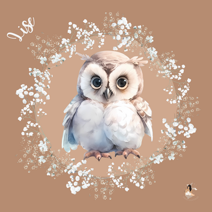 ✨ Stickers – Collection animaux poétiques forêt