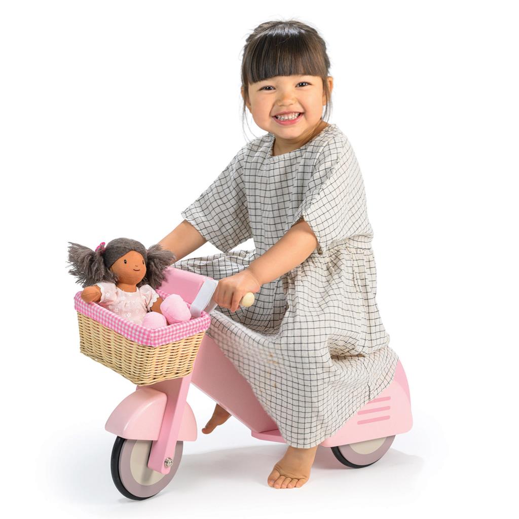 Porteur Scooter Avec Panier