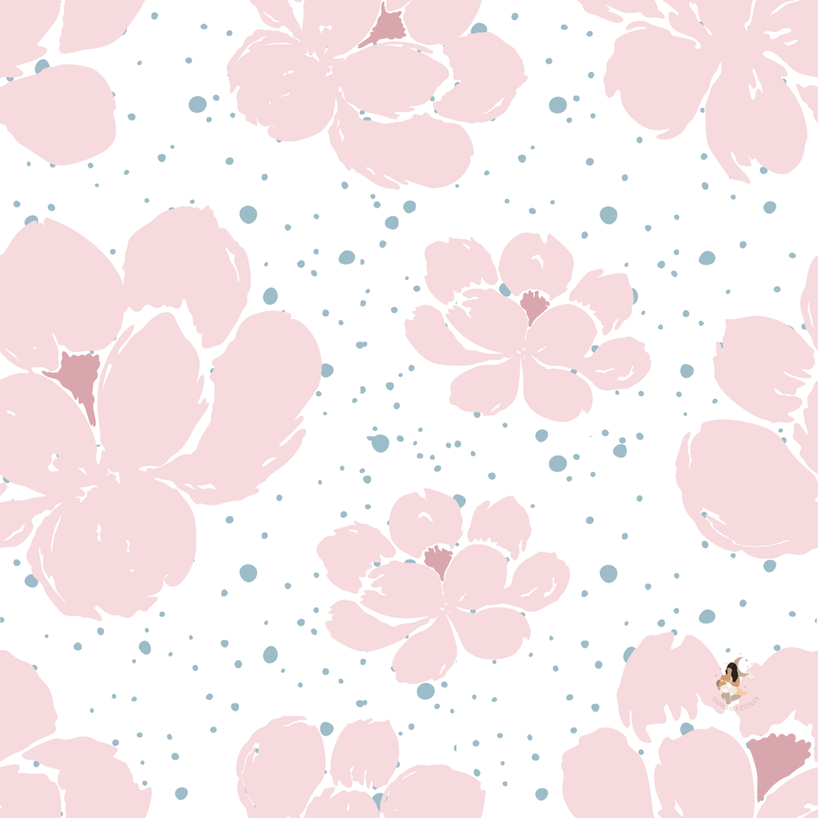 Sticker Toniebox personnalisé fleurs