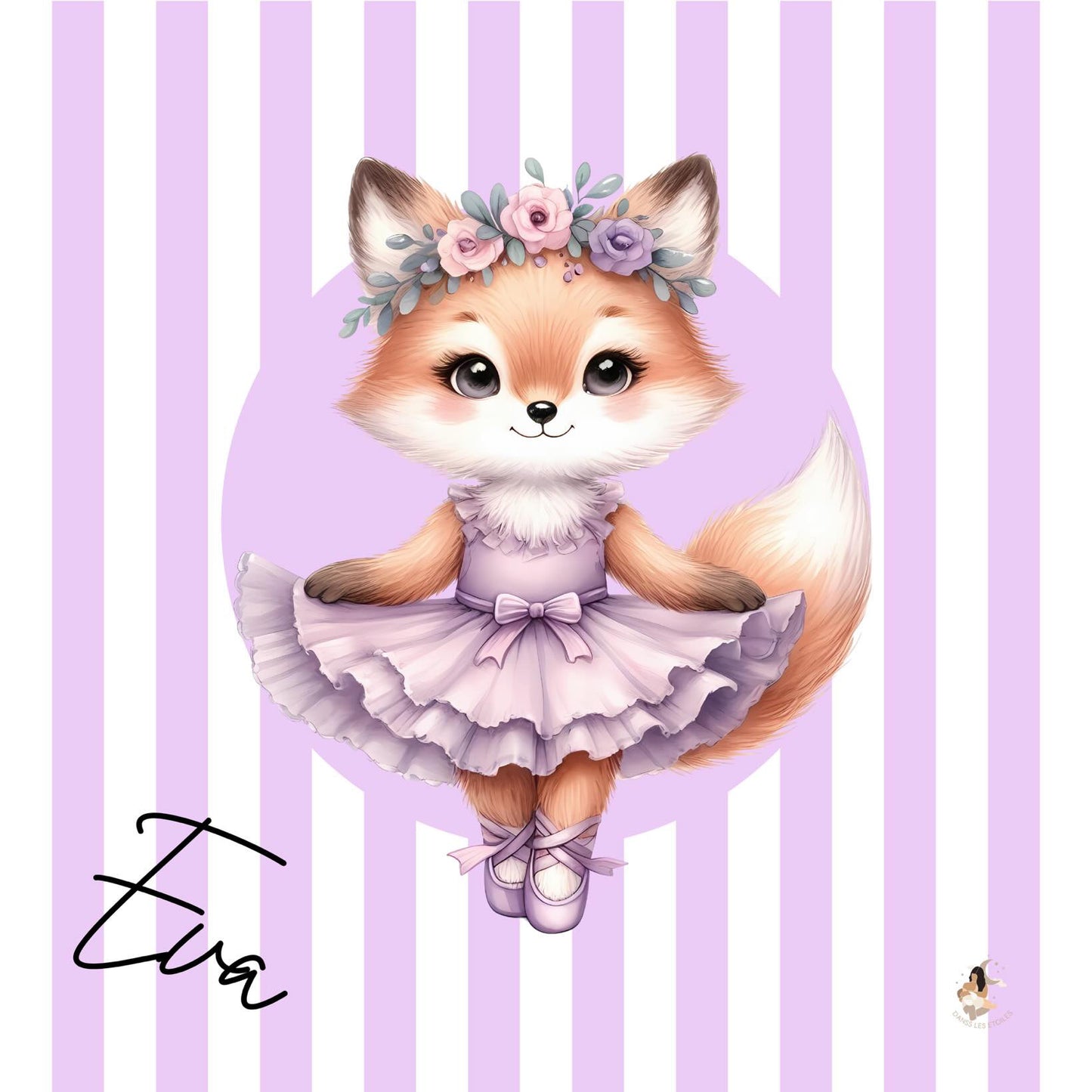 🩰 Sticker Toniesbox – Collection Ballerine Renard