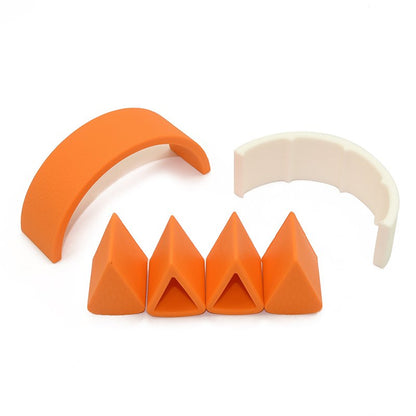 Jouet d'éveil Montessori - Le puzzle orange