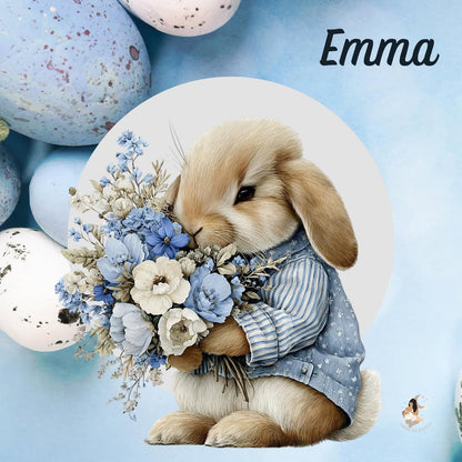Stickers Toniebox – Collection Bleu Poétique lapin 🌙