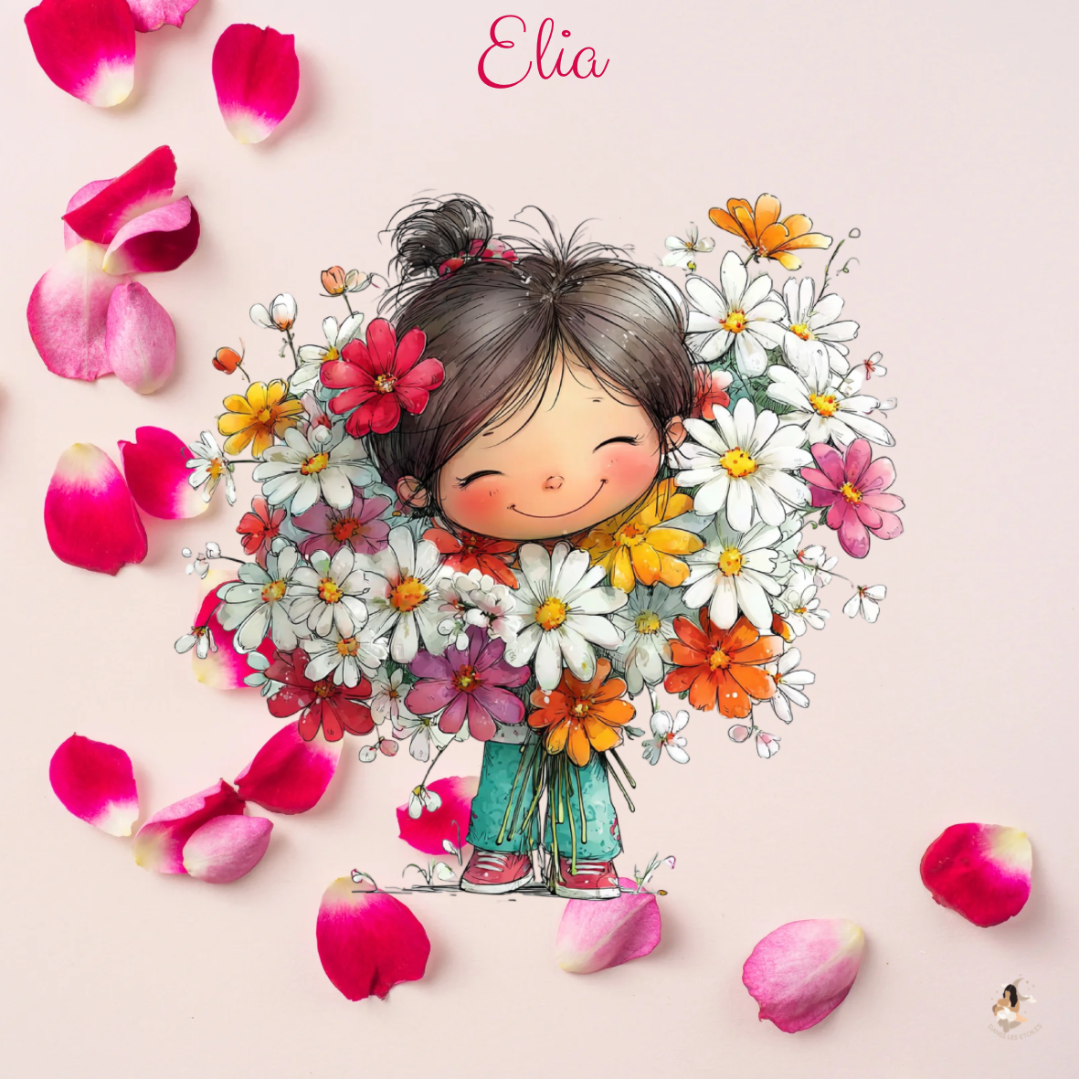 🌸 Les Petites Jardinières Étoilées – Sticker Toniebox 2 Personnalisé