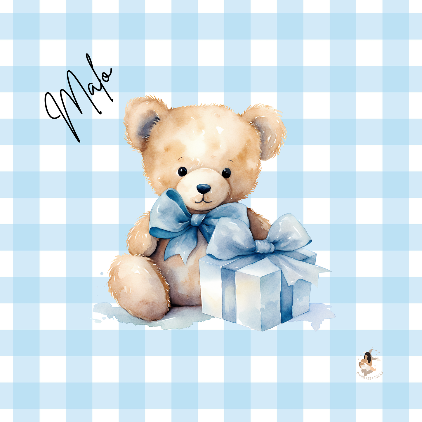 ✨ Stickers Tonies – Univers Oursons & Ciel Bleu ✨