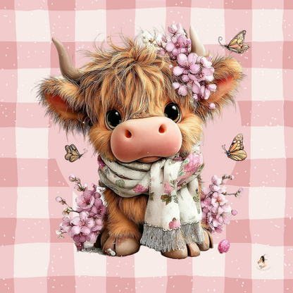 Sticker Toniebox personnalisé vache à la ferme