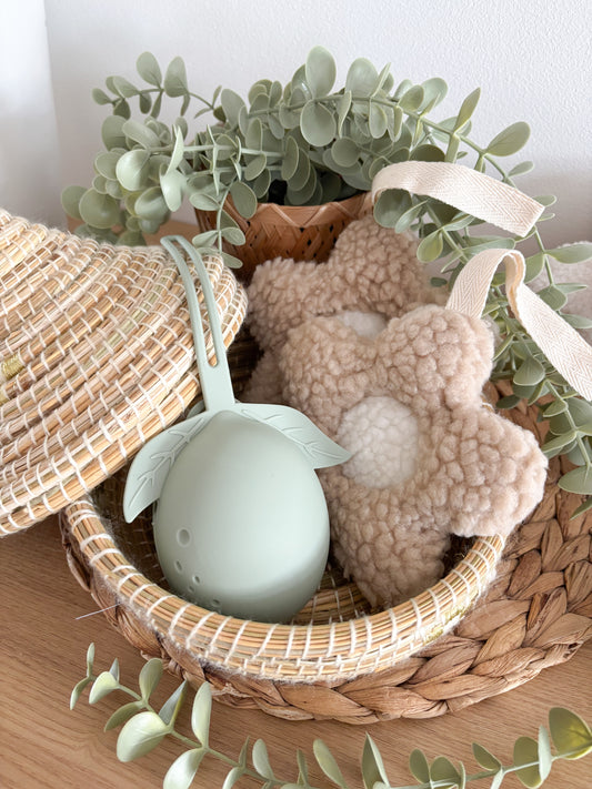 Attache-sucette fleur – Plusieurs coloris