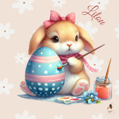🌸 Stickers Œufs de Pâques – Collection Printemps Enchanté 🐰✨
