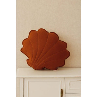 Oreiller en coquille de lin « Caramel »