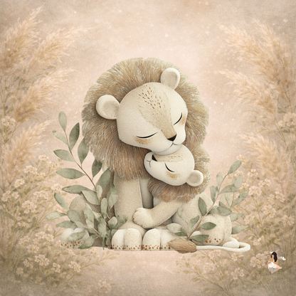 Stickers personnalisé TonieBox – Collection Câlins Sauvages 🐒🦁🦒