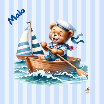 ✨ Stickers Tonies – Univers Oursons & Ciel Bleu ✨