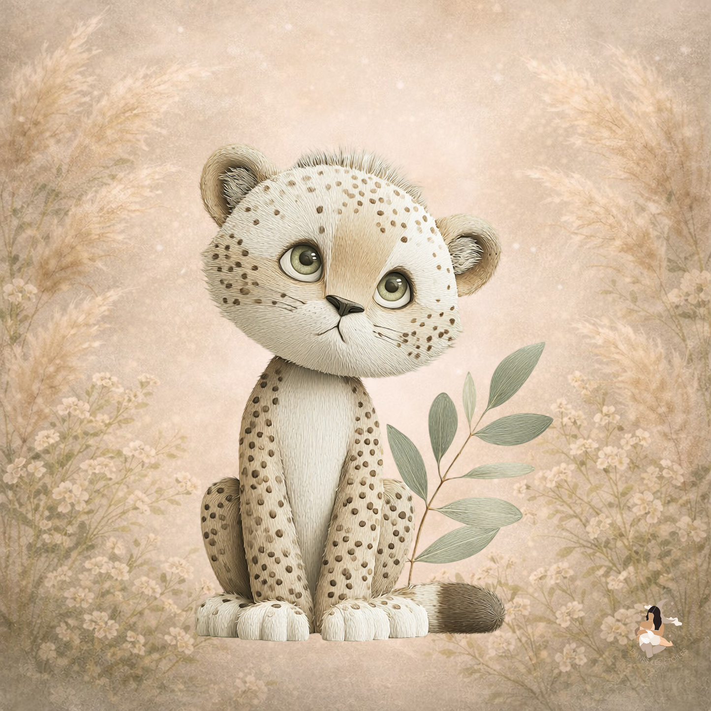 Stickers personnalisé TonieBox – Collection Câlins Sauvages 🐒🦁🦒