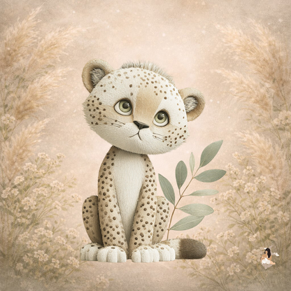 Stickers personnalisé TonieBox – Collection Câlins Sauvages 🐒🦁🦒