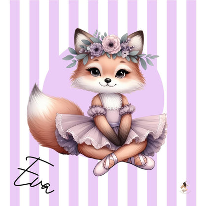🩰 Sticker Toniesbox – Collection Ballerine Renard