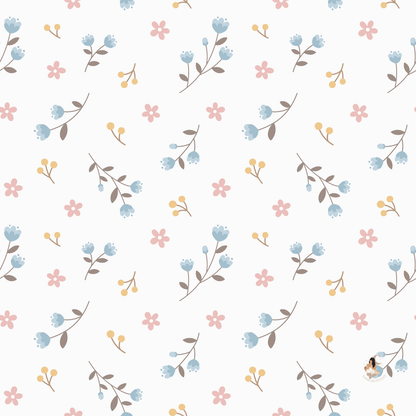 Sticker Toniebox personnalisé fleurs