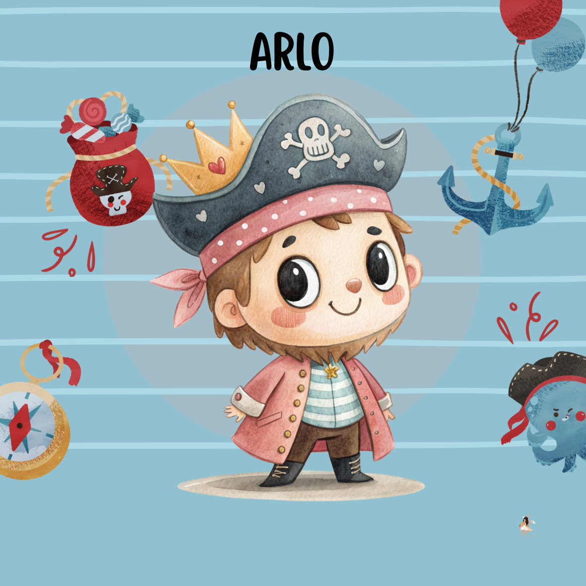 🌊 Collection Moussaillon – Stickers Toniebox