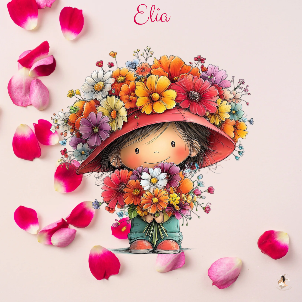 🌸 Les Petites Jardinières Étoilées – Sticker Toniebox 2 Personnalisé