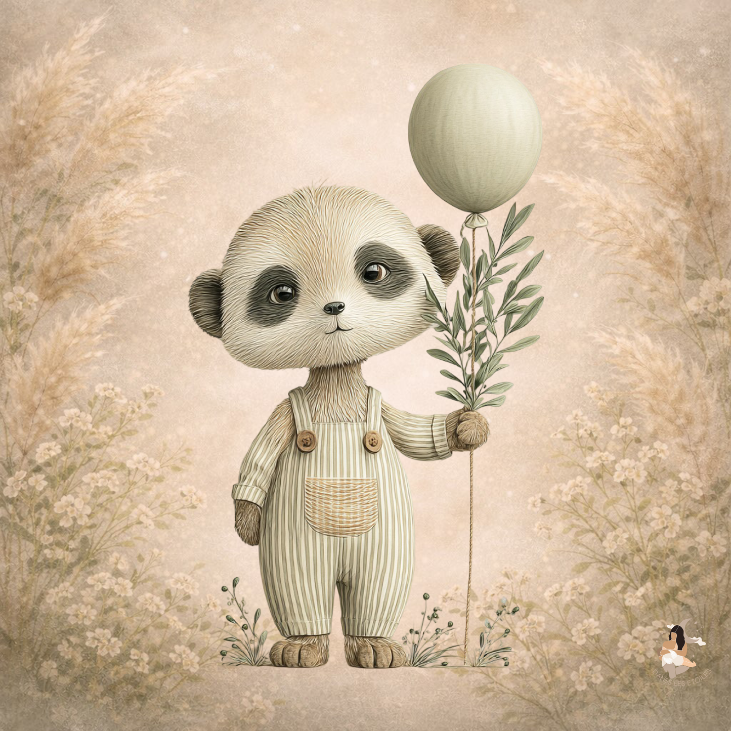 Stickers personnalisé TonieBox – Collection Câlins Sauvages 🐒🦁🦒