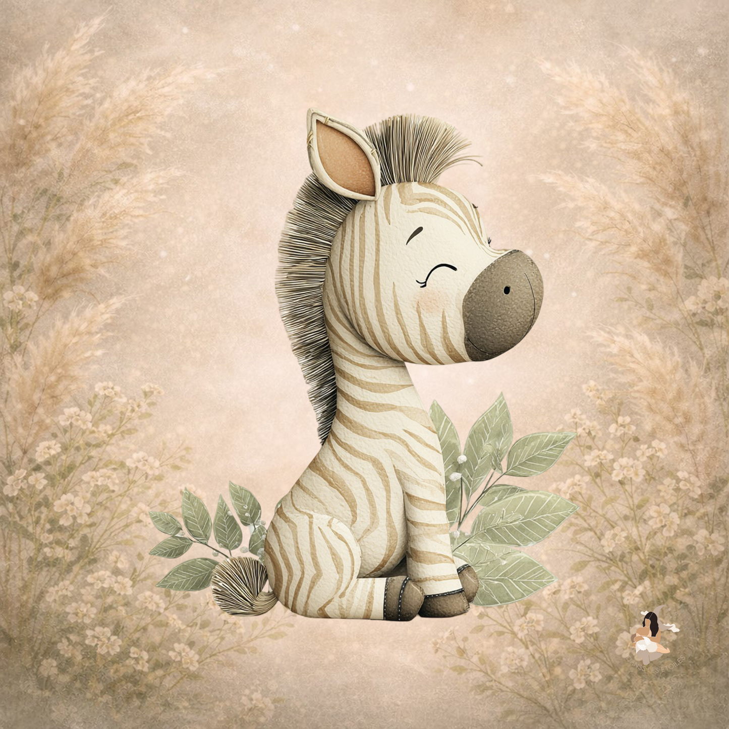 Stickers personnalisé TonieBox – Collection Câlins Sauvages 🐒🦁🦒