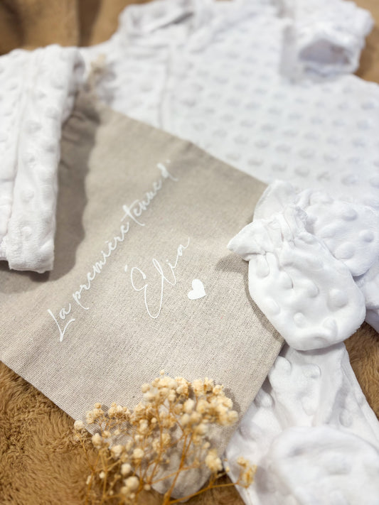 🌙 Coffret naissance personnalisé – Taille 0/3 mois