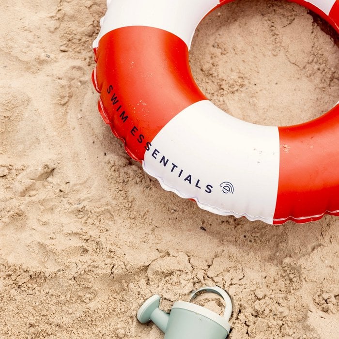 Essentiels de natation | Drift | Piscine rouge / blanche Ø 55 cm