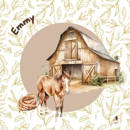 🌾 Sticker Toniebox – Mon p’tit cheval de la ferme 🌾