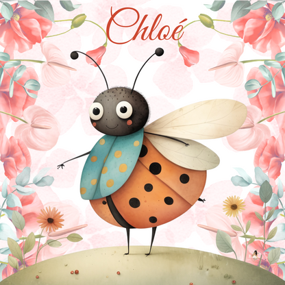 Sticker Toniebox personnalisé coccinelle 🐞