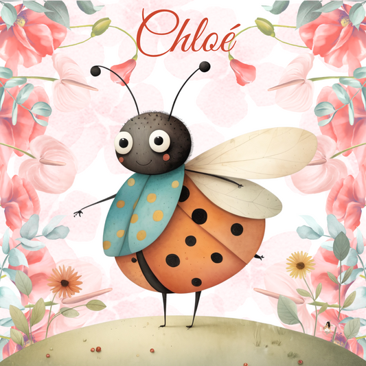 Sticker Toniebox personnalisé coccinelle 🐞