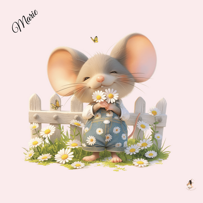 Sticker Toniebox personnalisé souris 💕