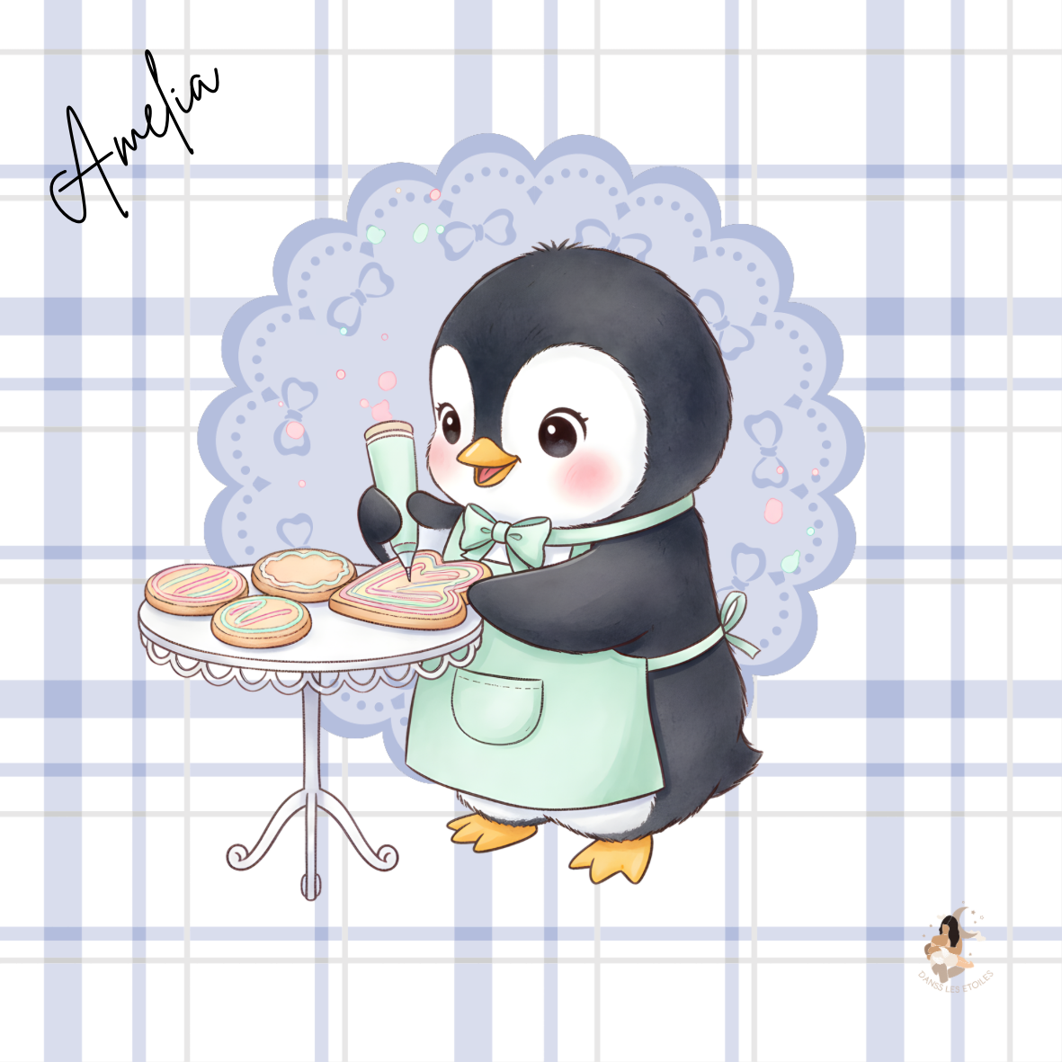 Sticker Toniebox personnalisé les petits pâtissiers