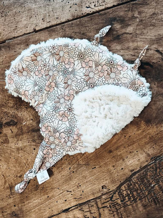 Votre doudou sur-mesure raie plate avec accroche doudou
