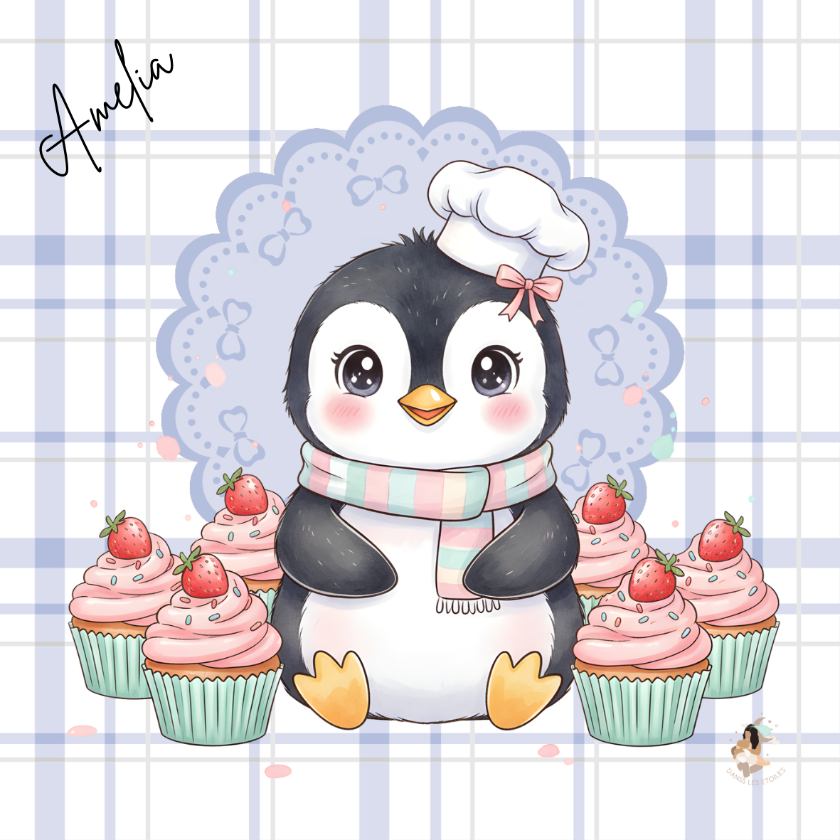 Sticker Toniebox personnalisé les petits pâtissiers