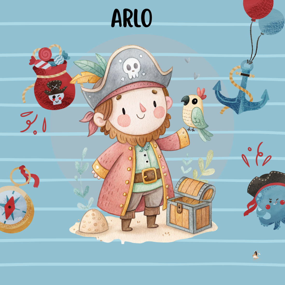 🌊 Collection Moussaillon – Stickers Toniebox