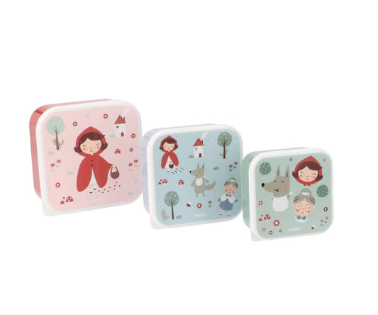 3 Boîtes à Lunch Little Red