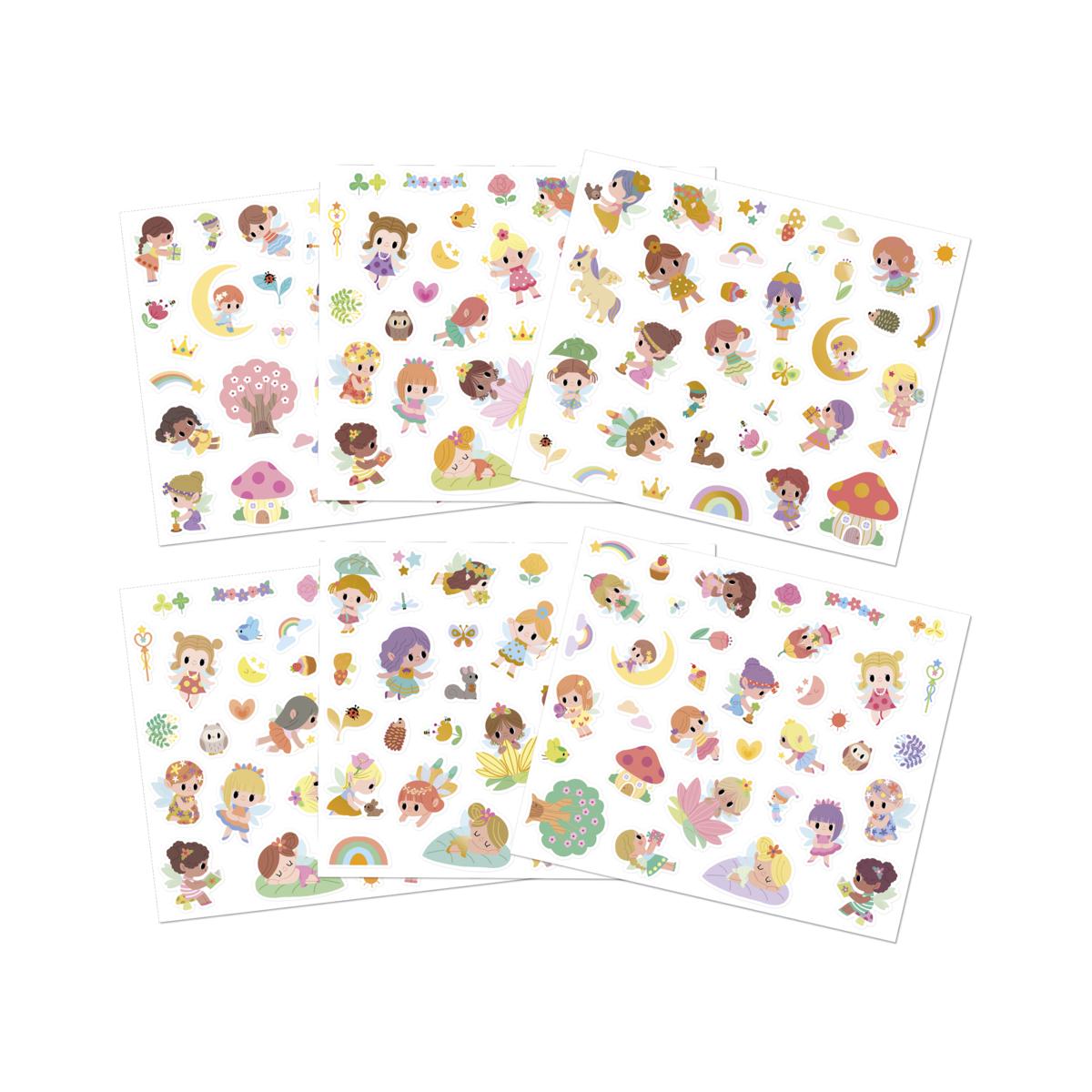 100 STICKERS - BEBE ANIMAUX