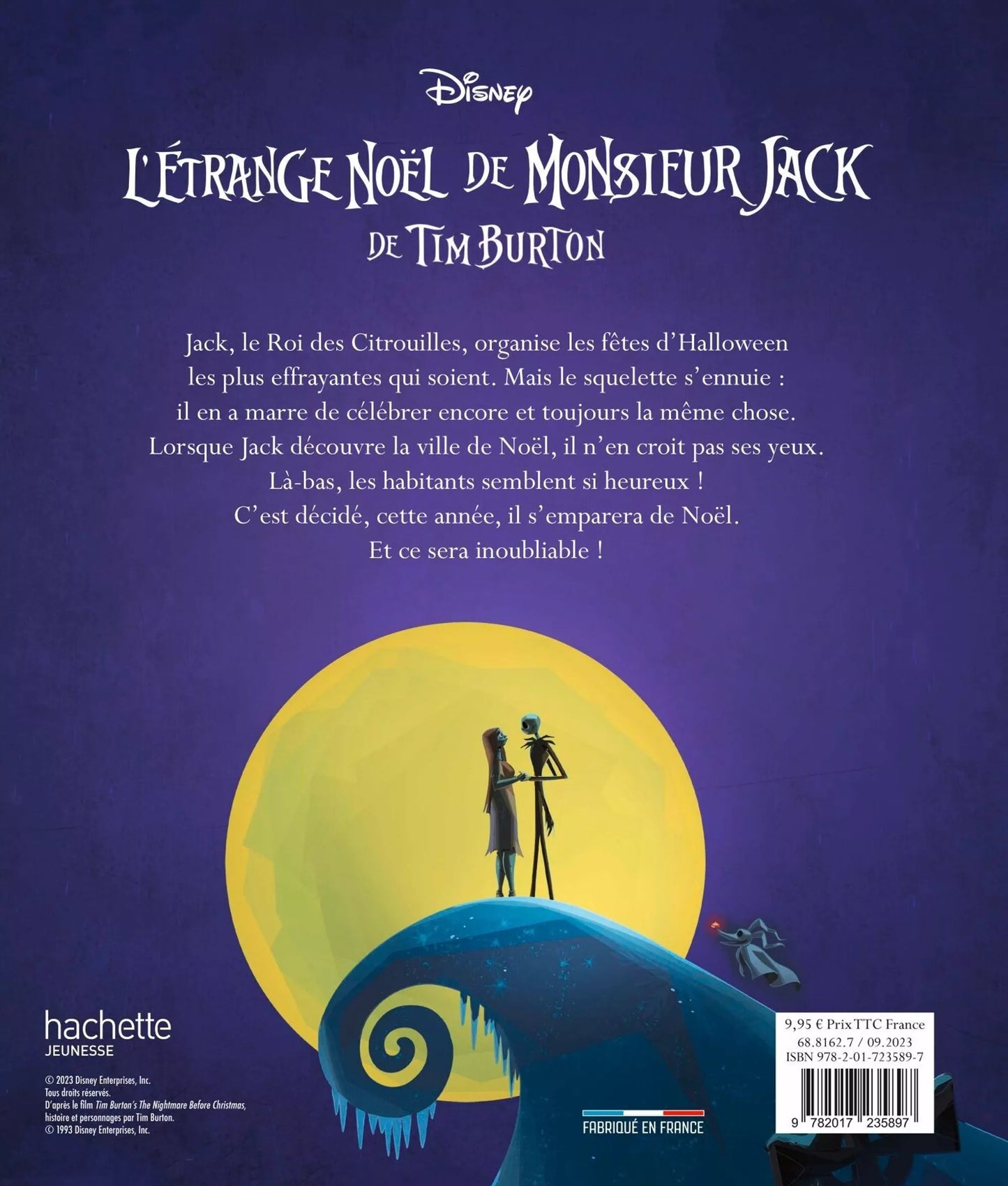 LIVRE - L'ÉTRANGE NOËL DE MONSIEUR JACK - Hors-Série - L'histoire du film