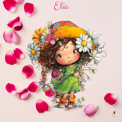 🌸 Les Petites Jardinières Étoilées – Sticker Toniebox 2 Personnalisé