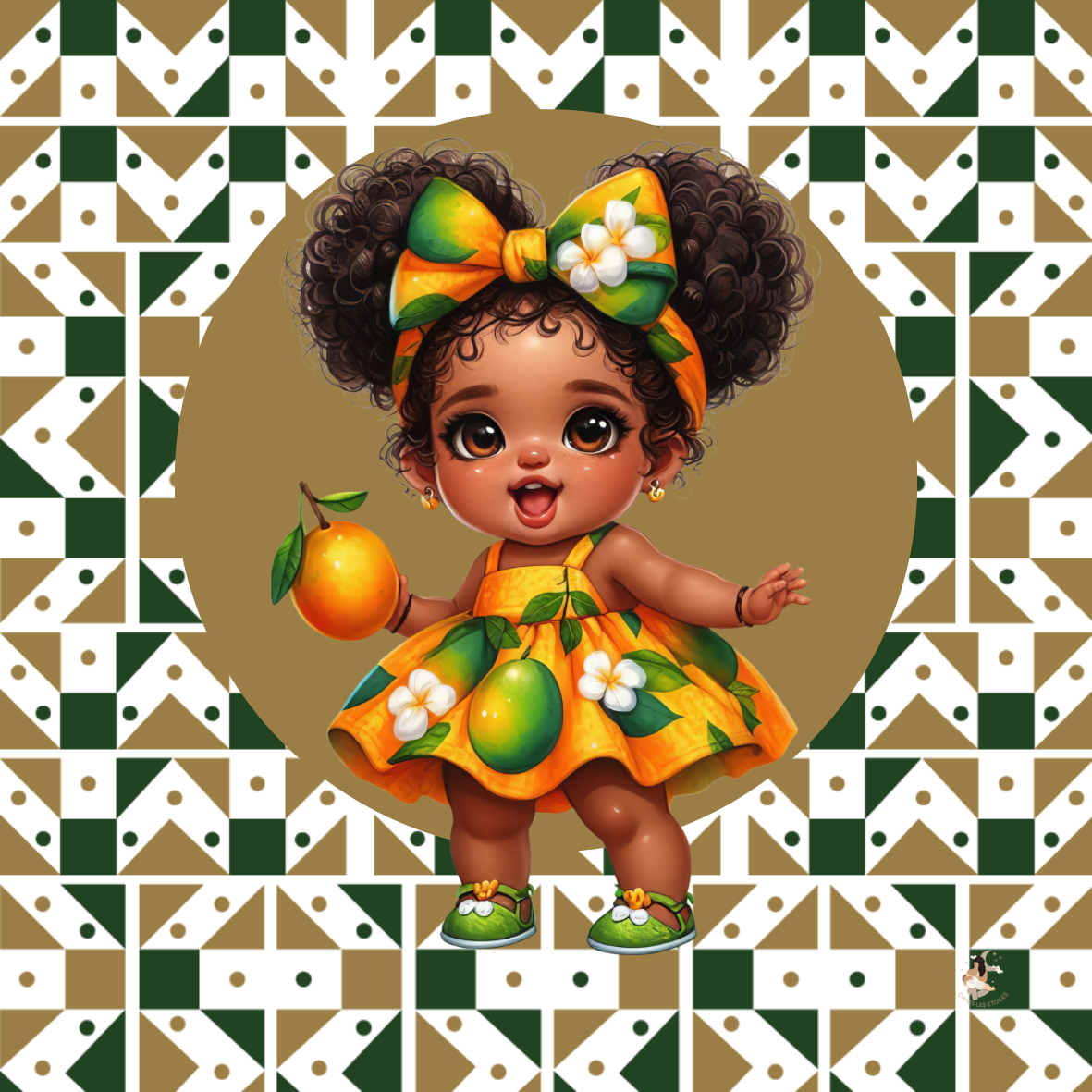 Sticker Toniebox personnalisé baby fruit
