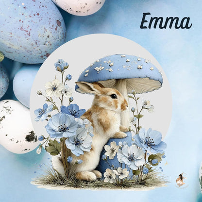 Stickers Toniebox – Collection Bleu Poétique lapin 🌙