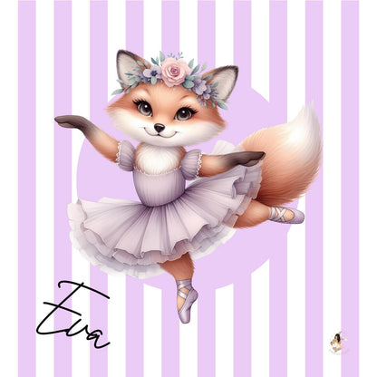 🩰 Sticker Toniesbox – Collection Ballerine Renard