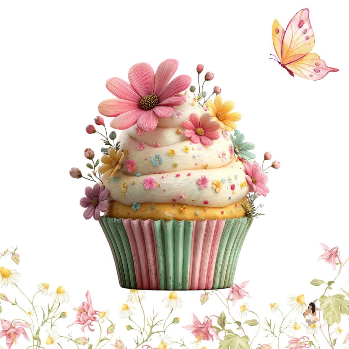 Sticker Toniebox personnalisé cupcake