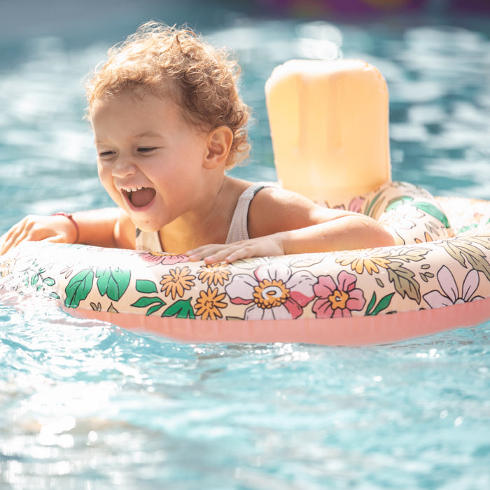 Essentiels de natation | Fleur | Float de bébé multicolore 0-1 ans