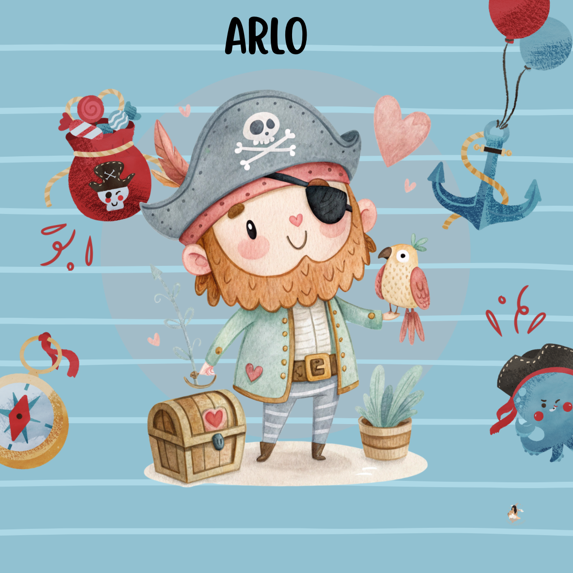 🌊 Collection Moussaillon – Stickers Toniebox