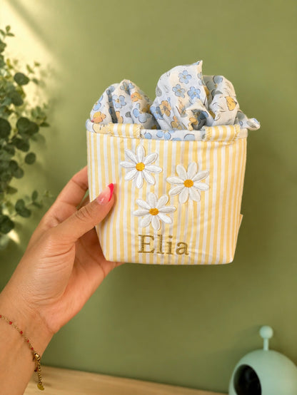 Pack Petit Sac & Chouchous Personnalisés 🌼