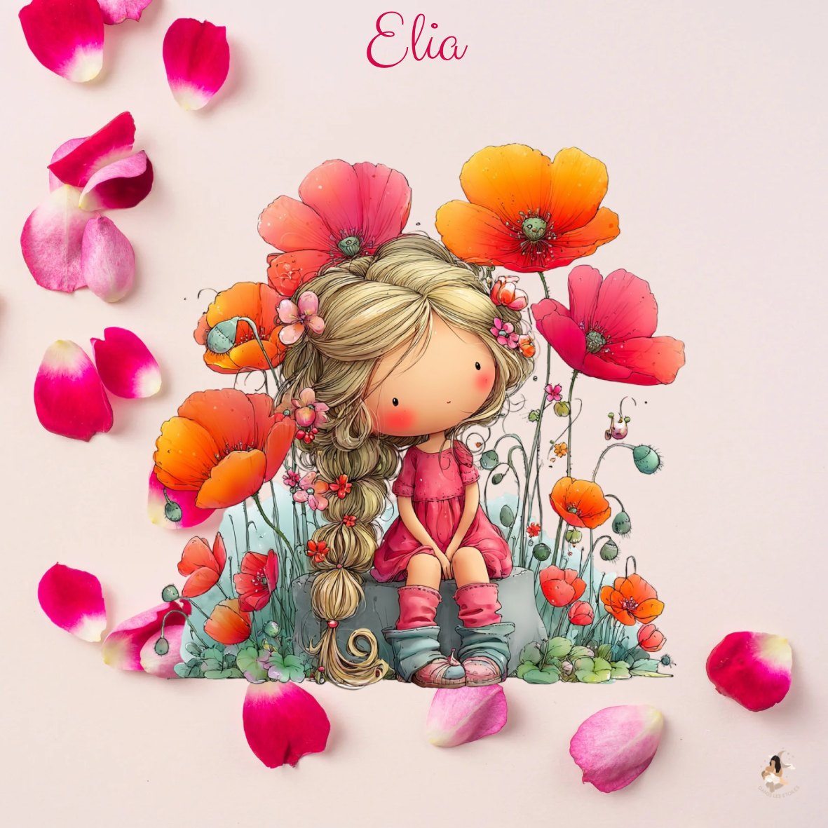 🌸 Les Petites Jardinières Étoilées – Sticker Toniebox 2 Personnalisé