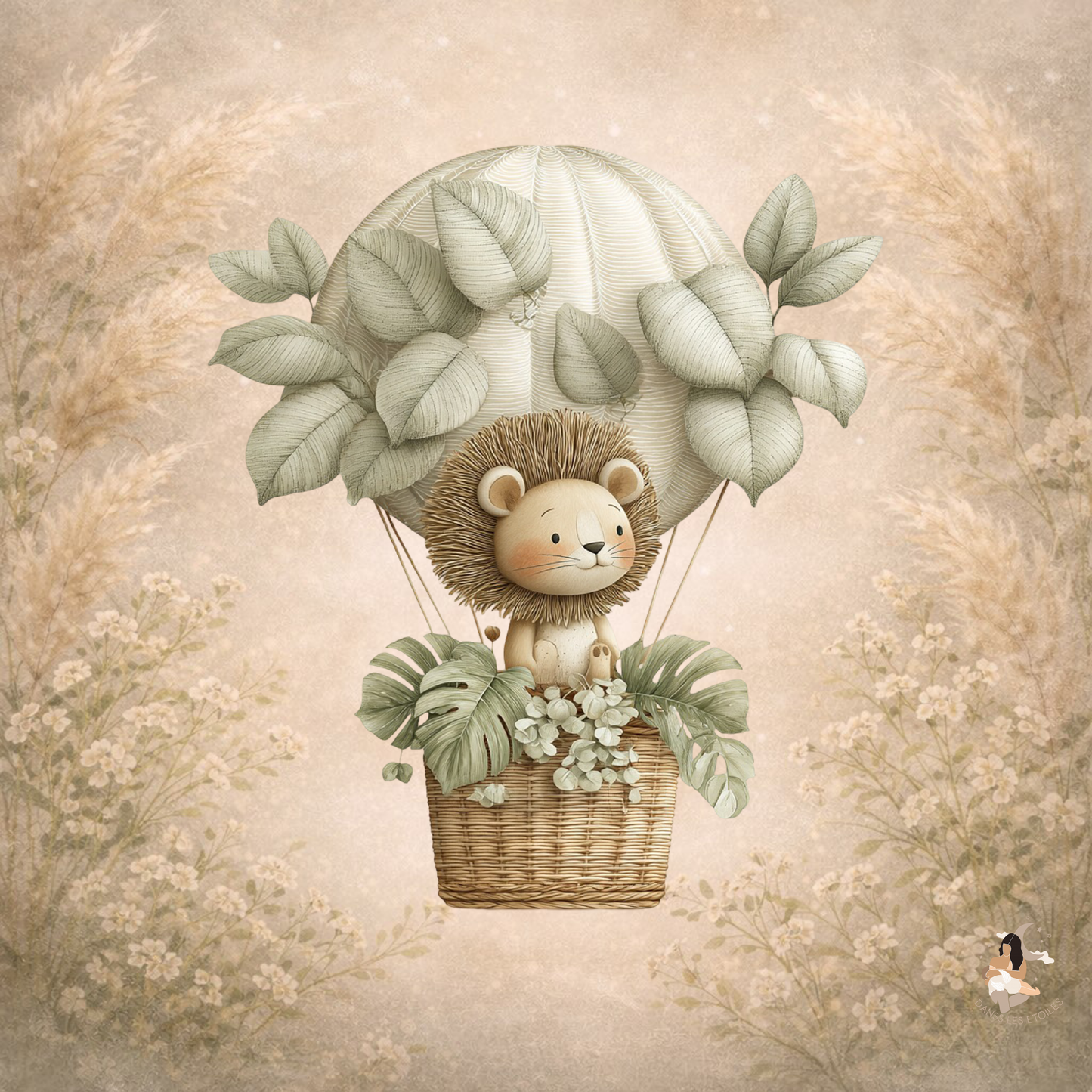 Stickers personnalisé TonieBox – Collection Câlins Sauvages 🐒🦁🦒