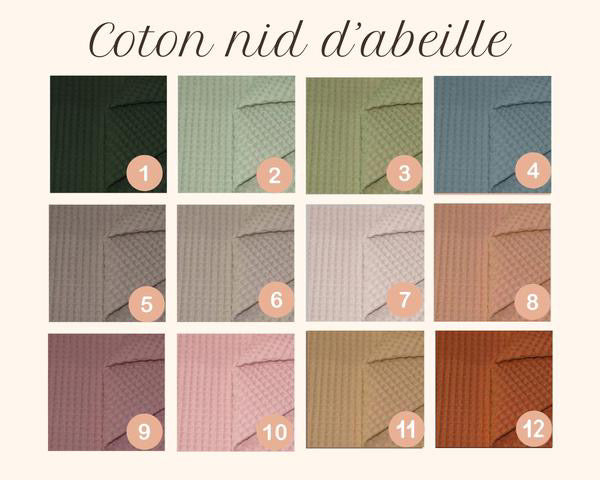 Pochon textile brodé – personnalisable